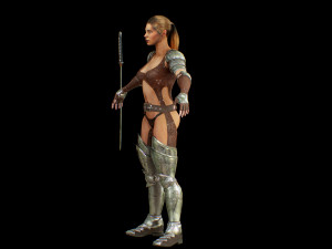 knight girl 2 3D 모델