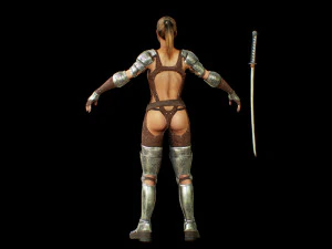 knight girl 2 3D Model
