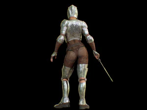 knight girl 2 3D Model