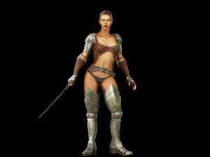 knight girl 2 3D Model