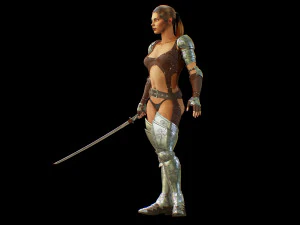 knight girl 2 3D Model