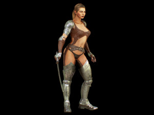 knight girl 2 3D 모델