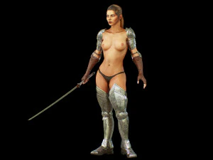 knight girl 2 3D Model