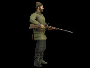 hunter 3D Model