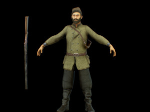 hunter 3Dモデル