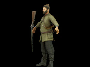 hunter 3D Model