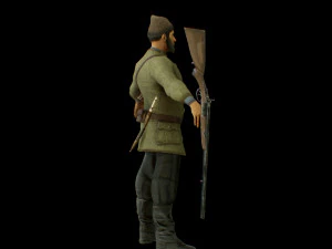 hunter 3D Model
