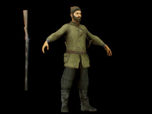 hunter 3D Model