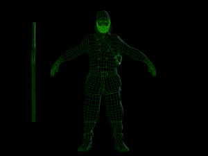 hunter 3Dモデル