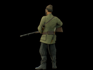 hunter 3Dモデル