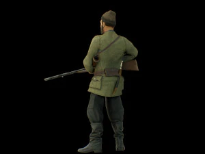 hunter 3D Model