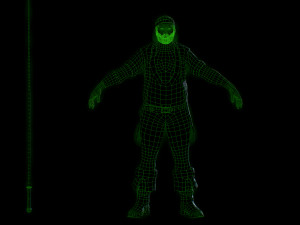 pirate boatswain 3D 模型