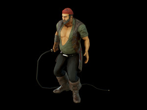 pirate boatswain 3D 模型