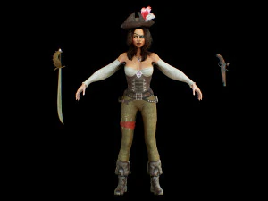 pirat 3D Model