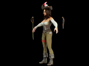 pirat 3D Model