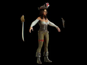 pirat 3D Model