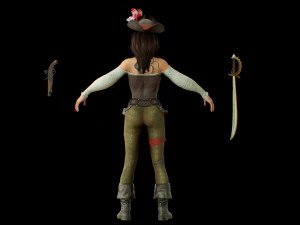 pirat 3D Model