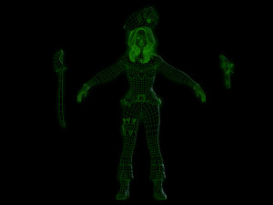 pirat 3D Модель