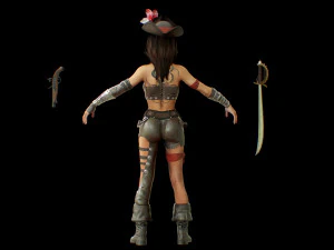pirat 3D Model