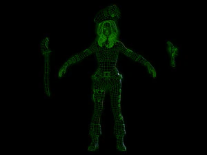 pirat 3D Model