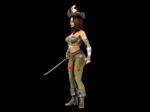 pirat 3D Model