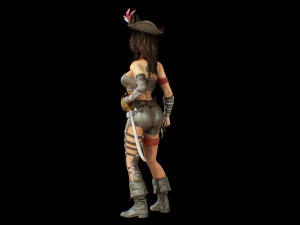pirat 3D Model