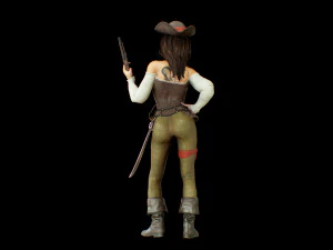 pirat 3D Model