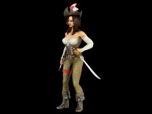 pirat 3D Model