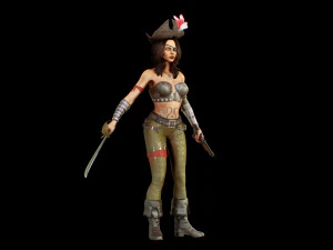 pirat 3D Model