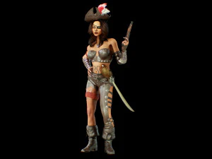 pirat 3D Model