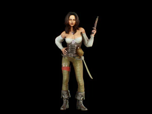 pirat 3D Model