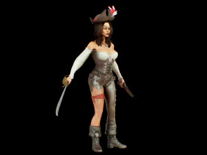 pirat 3D Model