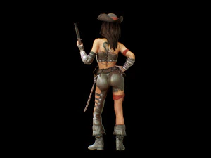 pirat 3D Model