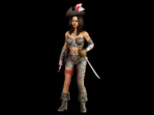 pirat 3D Model