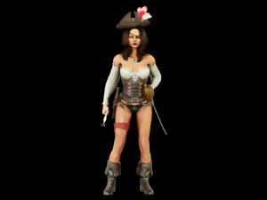 pirat 3D Model