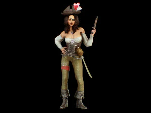 pirat 3D Model