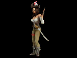 pirat 3D Model