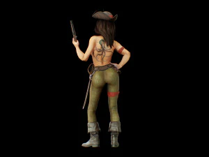 pirat 3D Model