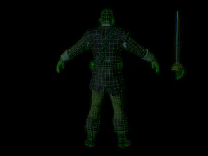 समुद्री डाकू 2 3D मॉडल