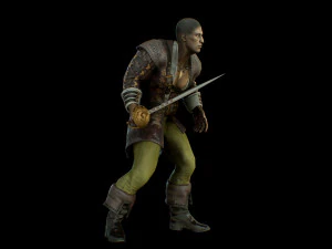 समुद्री डाकू 2 3D मॉडल