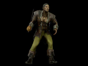 समुद्री डाकू 2 3D मॉडल