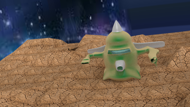 robot Modelo 3D .c4d .max .obj .3ds .fbx .stl .blend 