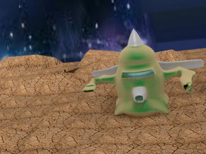 기계 인간 3D 모델