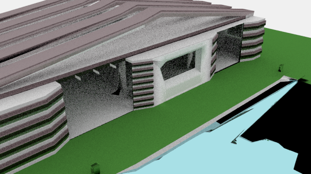 chalet 3D Model .c4d .max .obj .3ds .fbx .stl .blend 