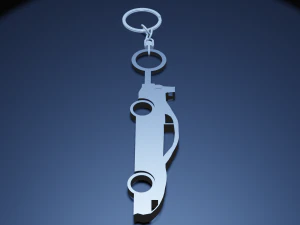 2000 Mustang Keyring-Keychain 3D print model 3D Print Model
