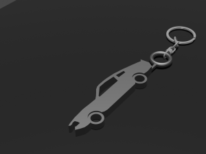 1967 Mustang Keyring-Keychain 3D print model 3D Принт Модель