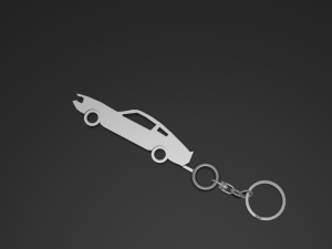 1967 Mustang Keyring-Keychain 3D print model 3D Принт Модель