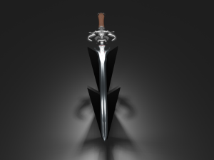 The grim reapers sword Free low-poly 3D Model