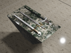Sword Pack Low-poly Modello 3D