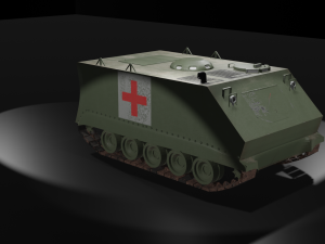 M-113 Recon-Ambulance APC Pack 3D-Modell